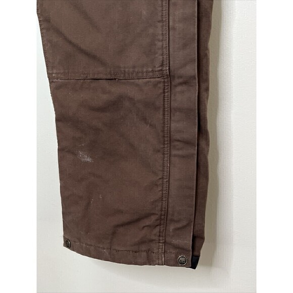 Berne Brown Insulated Carpenter Pants 38x32 Very Nice - Picture 5 of 12